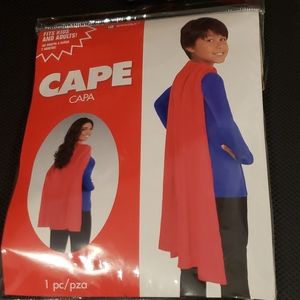 Red Cape fits kids and adults